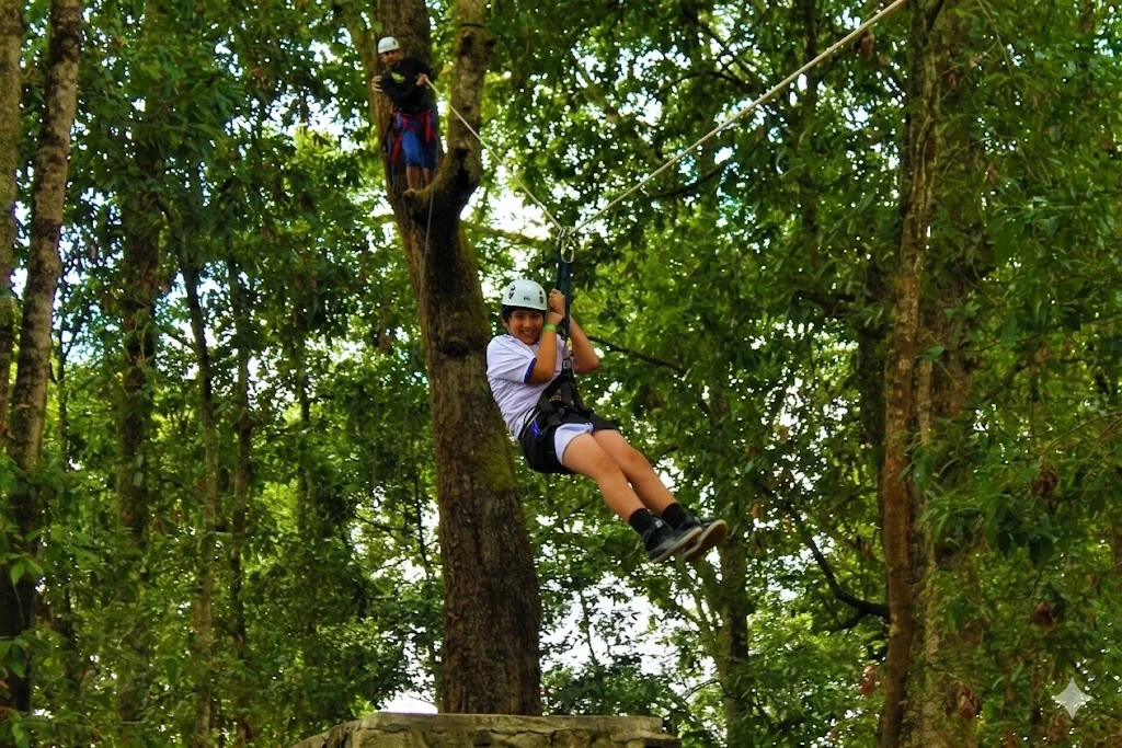 Salidas pedagógicas colegios en naturaleza - canopy y actividades de aventura